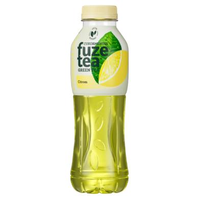 FuzeTea energiamentes, szénsavmentes citromízű üdítőital zöld tea kivonattal