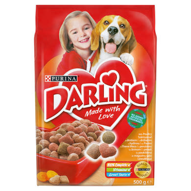 Darling teljes értékű állateledel felnőtt kutyák számára szárnyassal