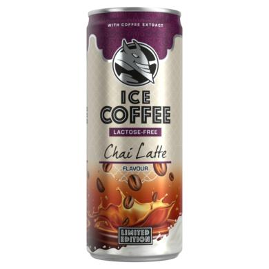 Ice Coffee Chai Latte fűszeres ízű laktózmentes ital tejjel, és kávékivonattal