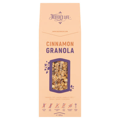 Hester's Life fahéjas granola