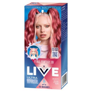 Schwarzkopf Live hajszínező /025 füstös rózsa