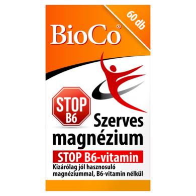 BioCo Szerves Magnézium Stop B6-vitamin tabletta