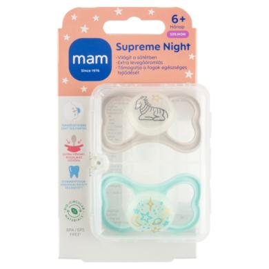 MAM Supreme Night szilikon alvócumi 6 hónapos kortól