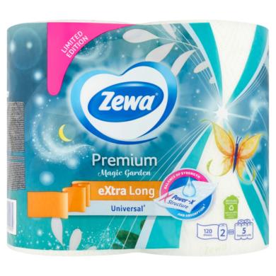 Zewa Premium Extra Long Plus háztartási papírtörlő 2 rétegű 2 tekercs