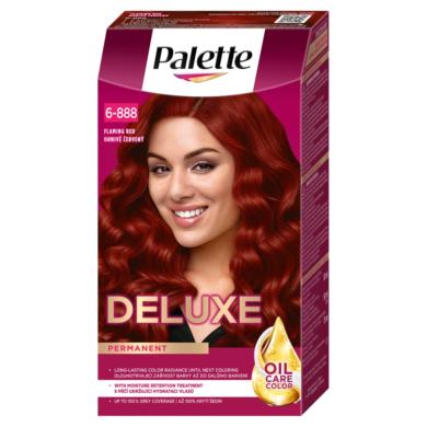 Palette Deluxe 6-888 tűzvörös intenzív krémhajfesték (575)