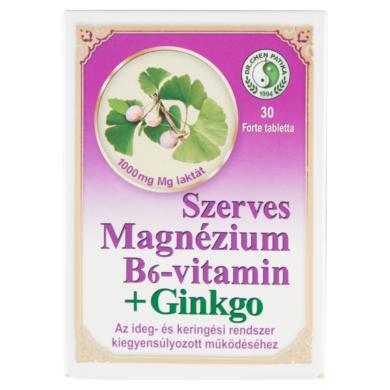 Dr. Chen Patika Magnézium B₆ Ginkgo Forte étrend-kiegészítő tabletta 30 db