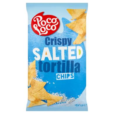 Poco Loco Tortilla enyhén sózott kukoricachips
