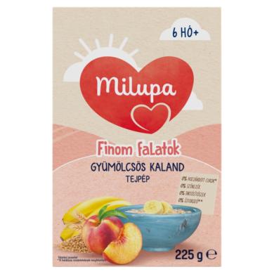 Milupa Finom falatok Gyümölcsös Kaland tejpép 6 hónapos kortól
