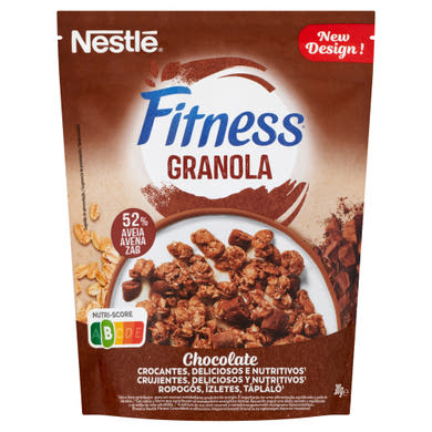 Nestlé Fitness granola csokoládé darabokkal