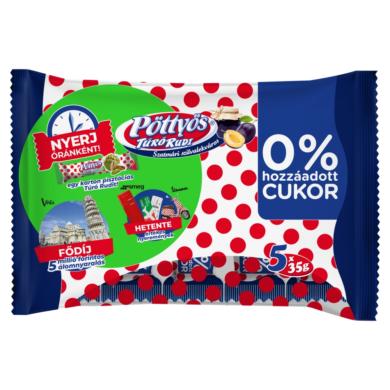Pöttyös Túró Rudi 0% hozzáadott cukorral, Szatmári szilvalekváros