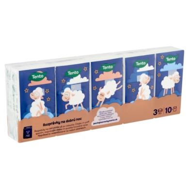Tento Kids papírzsebkendő 3 rétegű 10 x 10 db