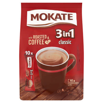 Mokate 3in1 Classic azonnal oldódó kávéspecialitás 10x