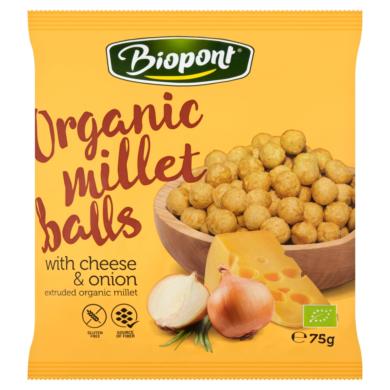 Biopont BIO kölesgolyó sajtos-hagymás fűszerezéssel