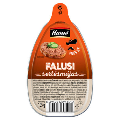 Hamé falusi sertésmájas