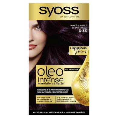 Syoss Color Oleo intenzív olaj hajfesték 3-33 Élénk szilva
