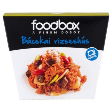 Foodbox bácskai rizseshús
