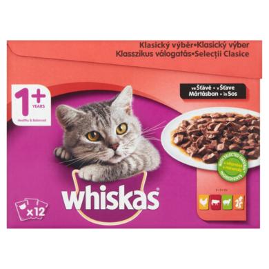 Whiskas macska tasak MP húsos 12x100g