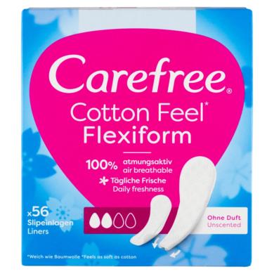 Carefree Cotton Feel Flexiform tisztasági betét
