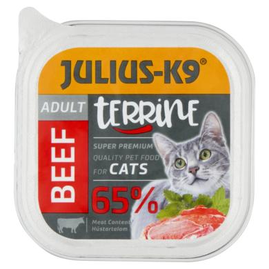 Julius-K9 marhahúsos teljes értékű eledel felnőtt macskák számára
