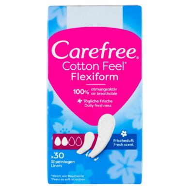 Carefree Cotton Feel Flexiform tisztasági betét friss illattal