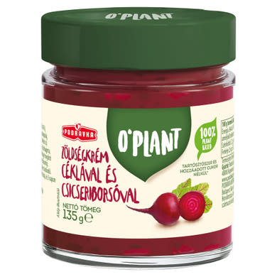 Podravka O'Plant Zöldségkrém céklával és csicseriborsóval