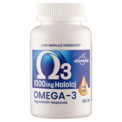 Vitamintár Omega-3 lágyzselatin kapszula 100 x 1,35 g