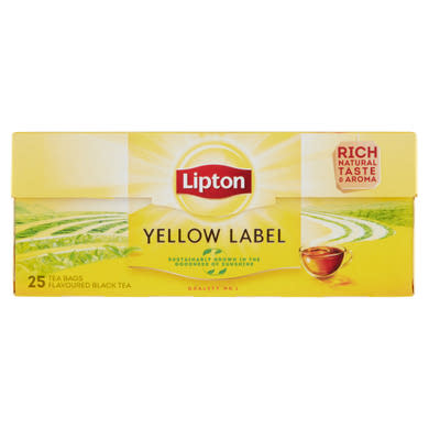 Lipton Yellow Label ízesített fekete tea