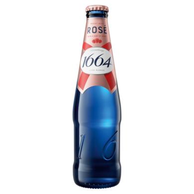 1664 Rosé málna ízű ízesített búzasör, bodza és málna gyümölcslével 4,5%