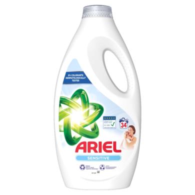 Ariel Sensitive Skin Clean & Fresh Mosószer 1.7l, 34 Mosáshoz
