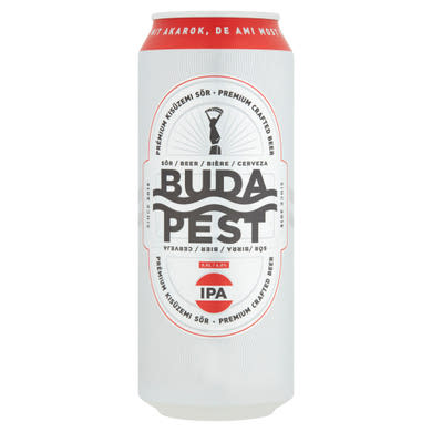 Budapest IPA prémium kisüzemi sör 6,0% 0,5 l