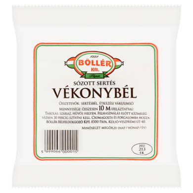 Böllér sózott sertés vékonybél 10 m