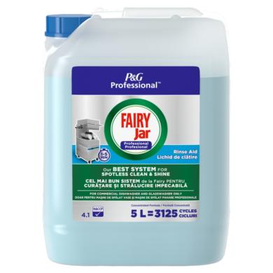 Jar Professional Ipari Mosogatószer Automata Öblítőszer Mosogatógépekhez 5L