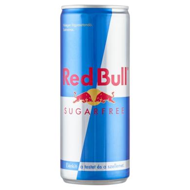 Red Bull Sugarfree magas koffeintartalmú szénsavas energiaital édesítőszerekkel