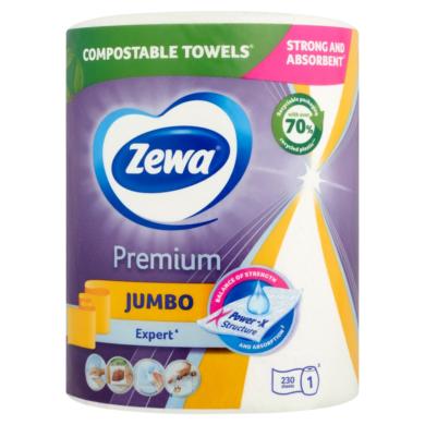 Zewa Premium Jumbo háztartási papírtörlő 3 rétegű