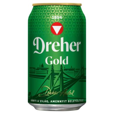 Dreher Gold minőségi világos sör 5%