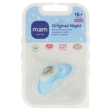 MAM Original Night szilikon alvócumi 16 hónapos kortól