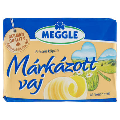 Meggle márkázott vaj