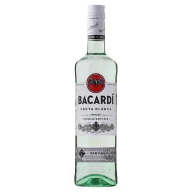 Bacardi Carta Blanca rum 37,5% 0,7 l