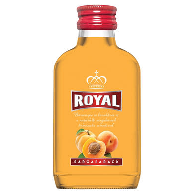 Royal sárgabarack likőr 28%