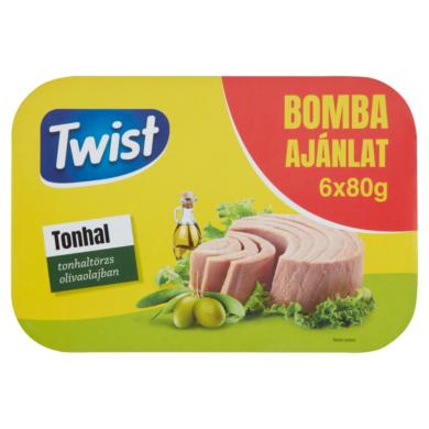 Twist tonhaltörzs olívaolajban 6 x  (4)