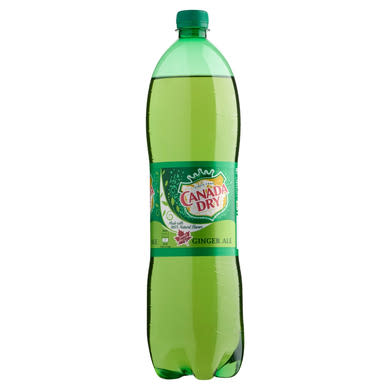 Canada Dry csökkentett energiatartalmú gyömbérízű szénsavas üdítőital