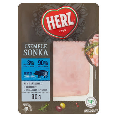 HERZ Gála szeletelt csemege sonka