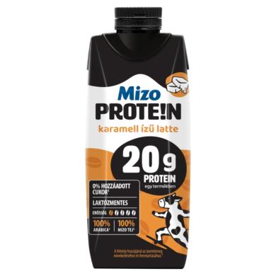 Mizo Prote!n UHT karamell ízű Latte laktózmentes kávés tej