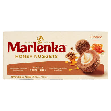 Marlenka mézes golyó