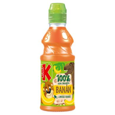 Kubu alma-sárgarépa-banán gyümölcs- és zöldséglé, hozzáadott C-vitaminnal