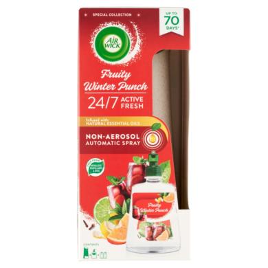 Air Wick Active Fresh gyümölcsös téli puncs készülék és utántöltő