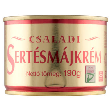 Családi sertésmájkrém