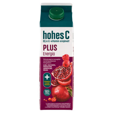 Hohes C Plus Energia vas 100% vegyes gyümölcs- és zöldséglé