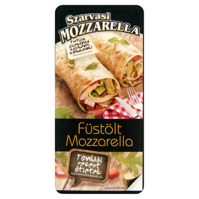 Szarvasi szeletelt füstölt mozzarella sajt