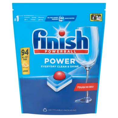 Finish Powerball Power All in 1 Citrom mosogatógép tabletta 94 db